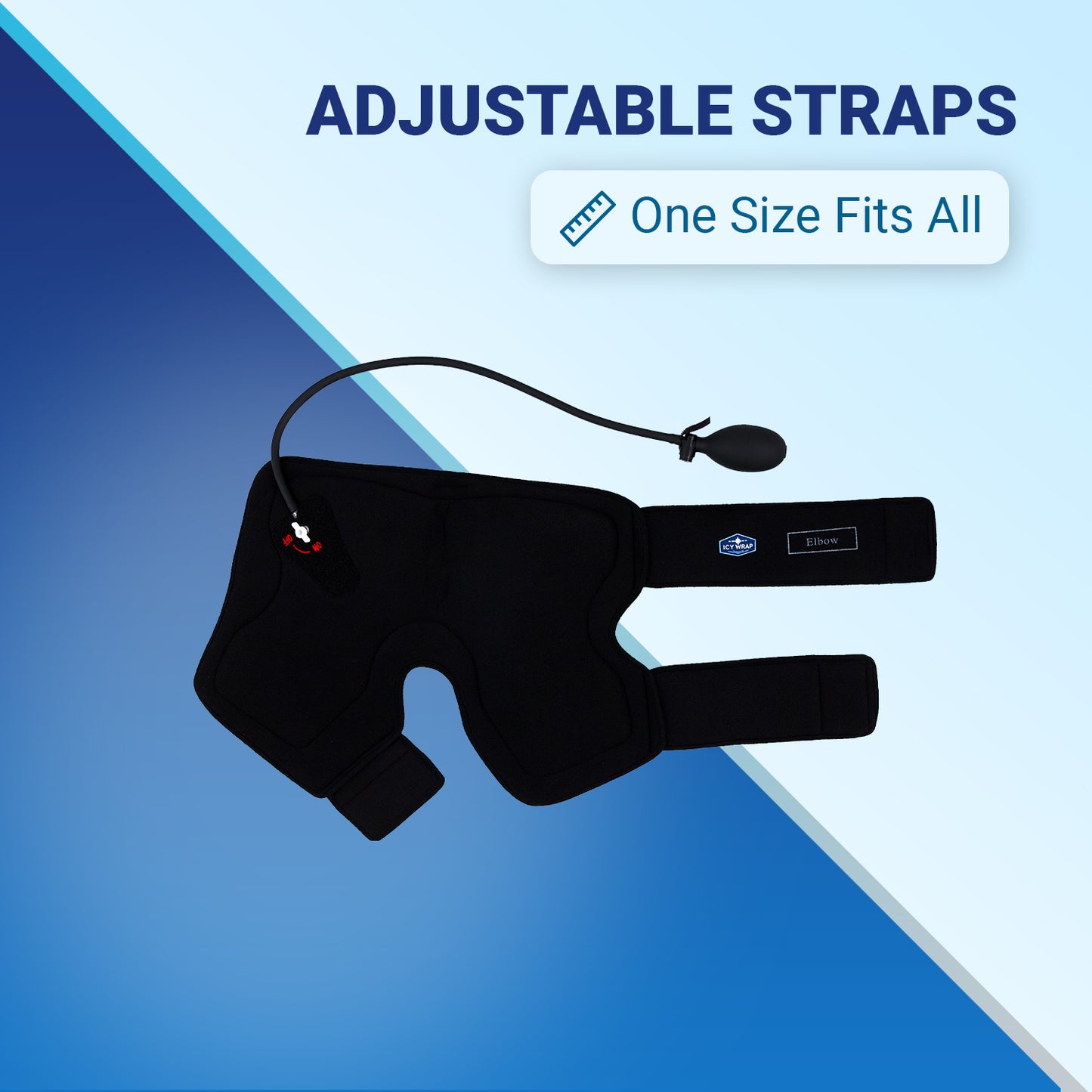 Icy Wrap Cold Pack Compression Wrap for Elbow and Arm