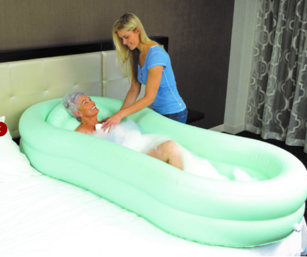EZ BATHE Inflatable Bed Bath